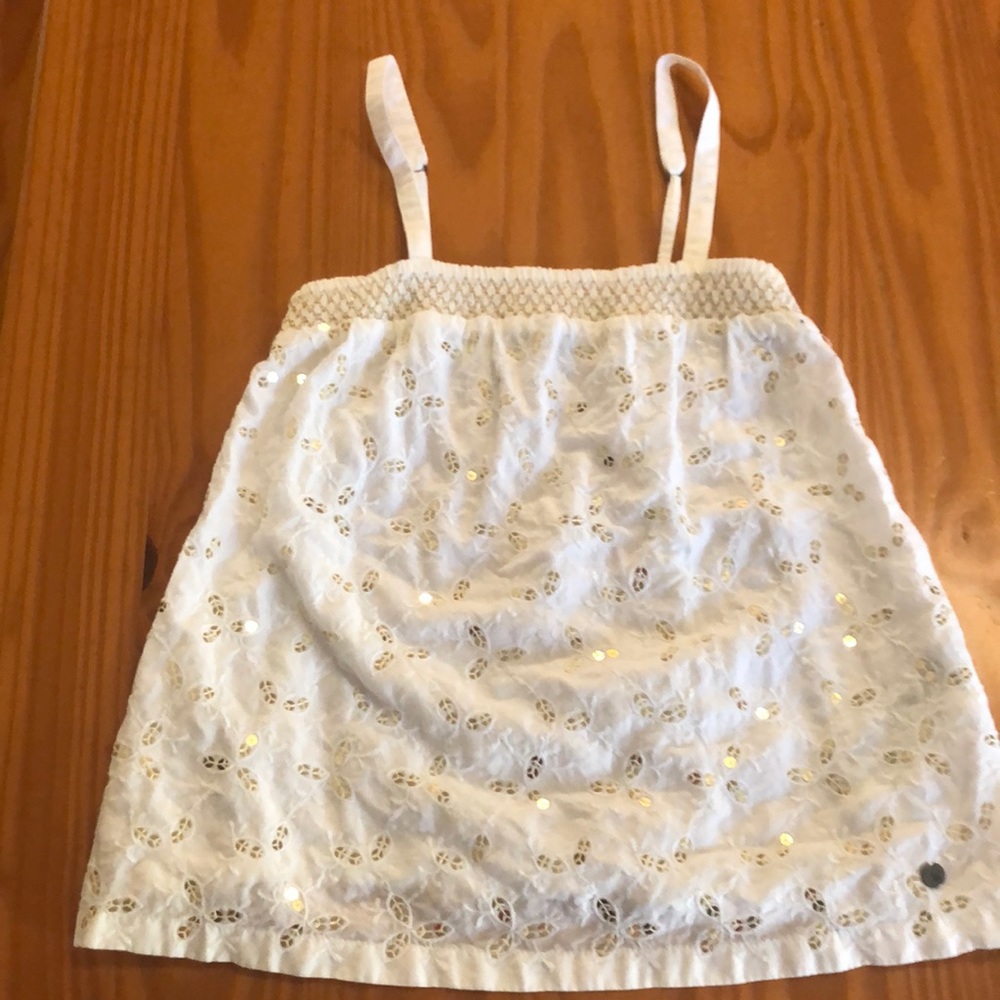 Girls Abercrombie shirt, size large